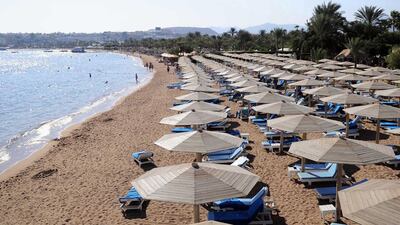 Tourism has traditionally accounted for about 10 per cent of Egypt’s total employment. Namir Galal / Almasry Alyoum / EPA