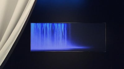 Waterfall by Hiroshi Senju. Courtesy: Whitestone Gallery