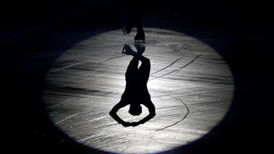 Alexei Krasnozhon of the USA in action during the Gala Exhibition of the ISU Grand Prix of Figure Skating final 2017 in Nagoya, central Japan. Franck Robichon / EPA