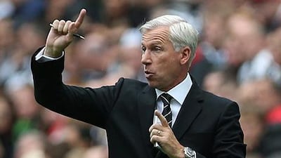 Alan Pardew will need reinforcements up front at Newcastle United ahead of the 2014/15 season. Ian MacNicol / AFP