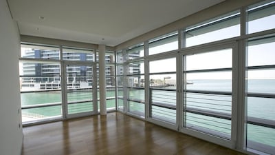 Bedroom 3 has outstanding views (4.4m by 3.4m). Mona Al-Marzooqi / The National