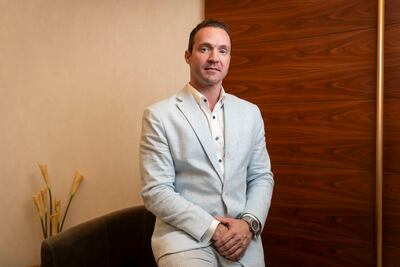 Christian Kiefer says is his wife’s wedding ring is a cherished purchase. Antonie Robertson / The National