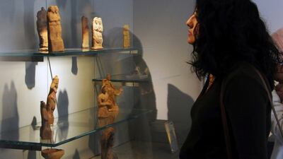 Syria's National Museum reopened in January after a closure, having largely escaped damage during the civil war. AP