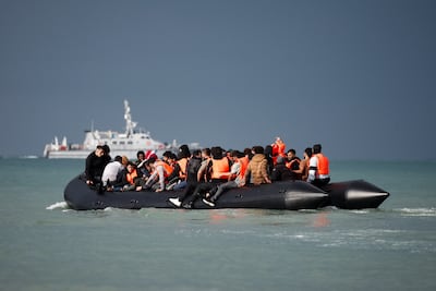 More than 50 migrants on average are now packing on to boats attempting to cross the English Channel to reach Britain. Reuters