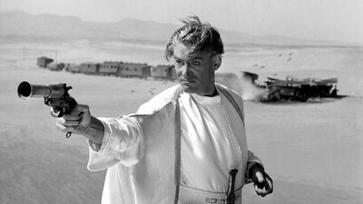 Peter O’Toole in Lawrence of Arabia. Columbia Pictures / Getty Images