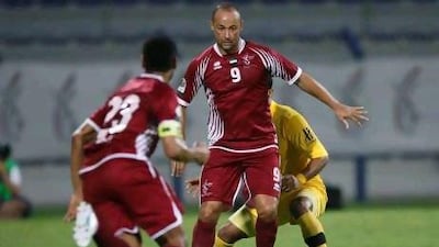 Fernando Baiano, centre, has played in the Pro League for four years, three at Al Wahda after his first season at capital rivals Al Jazira