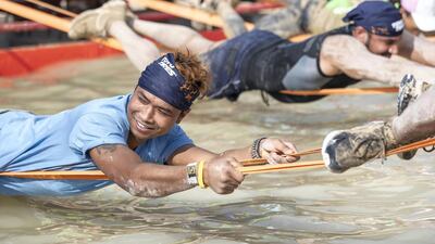 The Tough Mudder event held at Dubai Festival City.