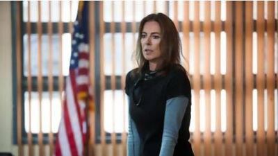 Kathryn Bigelow on the set of Zero Dark Thirty.