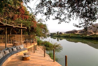 Serra Cafema Camp in north-west Namibia.