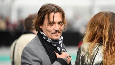Depp attends the 'Crock of Gold: A few Rounds with Shane McGowan' premiere in Zurich, Switzerland in 2020. Getty Images