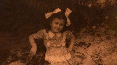 Mrs Al Kaylani in Lebanon during her childhood. Photo: Haifa Al Kaylani OBE