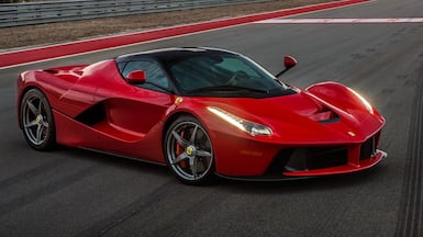 The Elettrica follows in the steps of Ferrari’s petrol-electric models, including 2013's LaFerrari. Photo: Ferrari