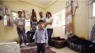 Jalal Aziz's family fled Baghdad after militants stormed his home beat him in front of his wife and shot his teenage son in the arm.