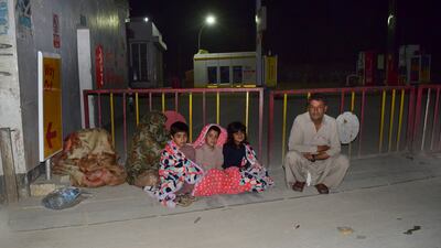 The 5.7-magnitude earthquake struck in the early hours of Thursday, while people were sleeping. AP