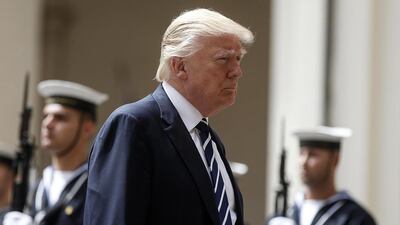 Donald Trump promised an 'America First' doctrine. EPA