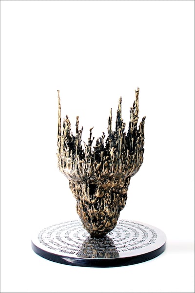 Noora Fraidoon, Union of Opposites, 2018, bronze