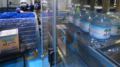 Agthia, the company that produces Al Ain water, registered 10% growth in its home office delivery segment for its five-gallon water division. Delores Johnson / The National