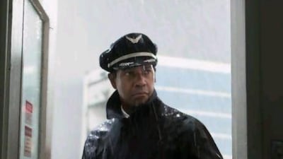 Denzel Washington as Whip Whitaker in Flight. Paramount Pictures / AP Photo