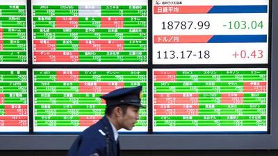 Tokyo stocks slipped as exporters were hit by a yen rally, fuelled by concerns over Donald Trump’s global trade plans after his formal withdrawal from the Trans-Pacific Partnership. Behrouz Mehri / AFP