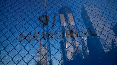 September 11, 2011. The World Trade Center site is seen before ceremonies marking the 10th anniversary of the 9/11 attacks on the World Trade Center, in New York. Eric Thayer / Reuters