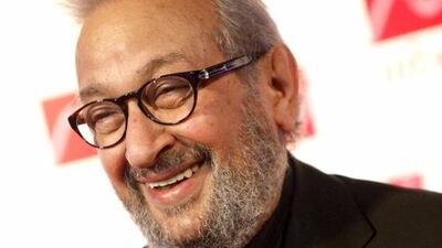 The Egyptian actor Nour El-Sherif was honoured with a DIFF lifetime achievement award for five decade-career, during which he has worked on more than 100 films. Courtesy Music Nation