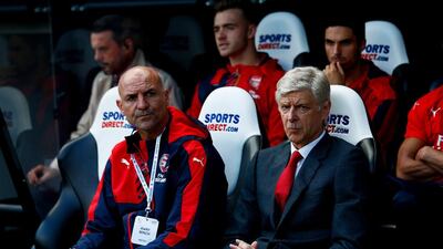 Arsene Wenger was not entirely satisfied with Arsenal's win over Newcastle United on Saturday. Dean Mouhtaropoulos / Getty Images