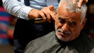 Before salons, mobile barbers were ubiquitous in Beirut.