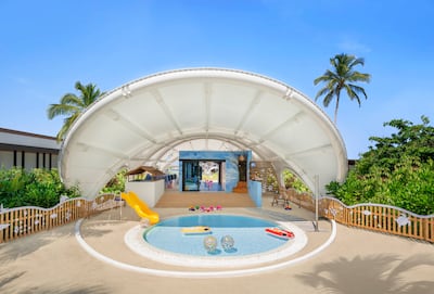 The kids' club offers indoor and outdoor play. Photo: Marriott International Hotels