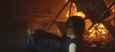 Jaras Enzar in From the Ashes, a new Saudi film based on a true story. Photo: Netflix