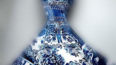 Evening dress, Roberto Cavalli. Courtesy of The Metropolitan Museum of Art