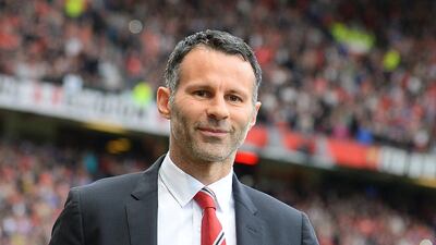 Manchester United's caretaker manager Ryan Giggs is pictured before the start of the English Premier League football match between Manchester United and Norwich City at Old Trafford in Manchester, northwest England, on April 26, 2014. Andrew Yates / AFP