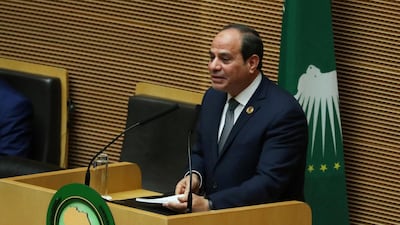 Egyptian President Abdel Fattah El Sisi.