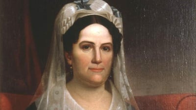 7. Rachel Donelson Jackson was the wife of Andrew Jackson, though she died before his inauguration. Her niece, Emily Donelson, instead acted as First Lady between 1829 and 1834. Wikimedia Commons