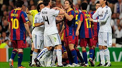 Barcelona's last three el clasico matches against Real Madrid, in white, have been marred by ill-discipline and play-acting, rather than eye-catching football.
