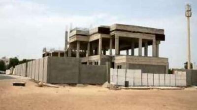 The embassy is scheduled to be finished in January.