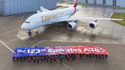 Emirates is the world's largest operator of Airbus A380 aircraft, with about half of the superjumbos in service. Photo: Emirates