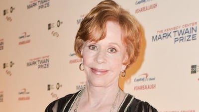 Carol Burnett's daughter Carrie Hamilton passed away on 20 January, 2002. AFP