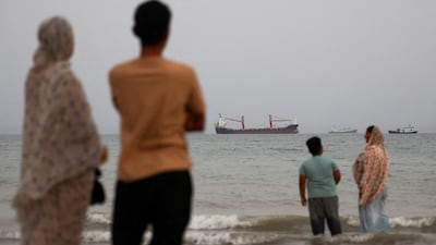 The Strait of Hormuz remains virtually shut, causing mass disruption to global energy flows. Reuters