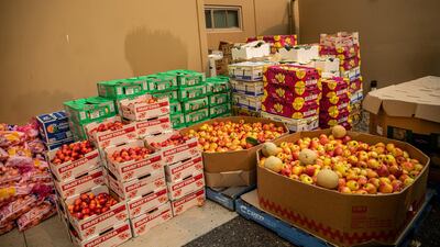 The group raised donations that could fill five trucks within 48 hours. Courtesy of Australian Islamic Centre