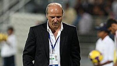 Dominique Bathenay has only won two of his 11 games in charge of the UAE national team since taking over from Bruno Metsu in September.