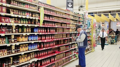 Consumer prices, which peaked this year at 4.7% in January when the 5% VAT was implemented, are expected to taper. Sarah Dea / The National