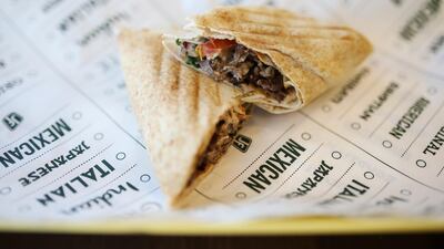 Shawarmas can be wrapped in pita or saj. Sarah Dea for The National