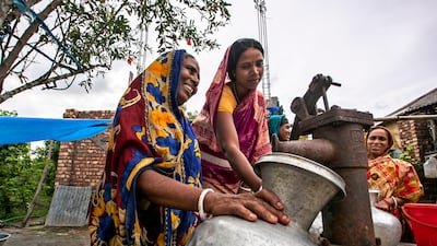 Access to clean drinking water has reduced the spread of diseases and improved the health of families in coastal regions of Bangladesh