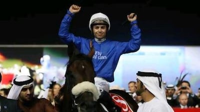 The Frenchman Mickael Barzalona gets a ride to adapt to the English style of racing.