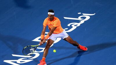 Rafael Nadal headlines the six-player Mubadala World Tennis Championship next month. Francois Nel / Getty Images