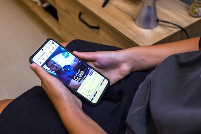 The UAE has banned social media ban for under-15s. Victor Besa / The National