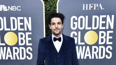 Christopher Abbott, in Dolce & Gabbana, arrives at the 77th annual Golden Globe Awards at the Beverly Hilton Hotel on January 5, 2020. AFP
