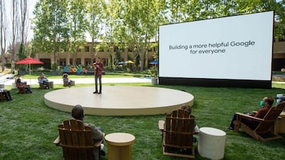 Sundar Pichai, Google's chief executive, says the company's focus on data minimisation pushes them to do more, with less data. Courtesy Google