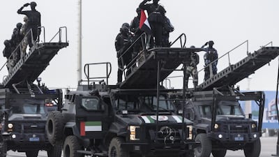 UAE forces at Gulf Security Exercise 3. Photo: Ministry of Interior