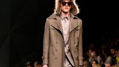 The Emperor 1688 collection at Fashion Forward. Madinat Arena, Dubai. Duncan Chard for The National.